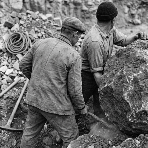 Le cave, gli scalpellini di Capistrello e i casamenti di&nbsp;Avezzano
